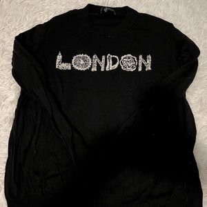 Womens black Thakoon sweater - size XL (runs small)